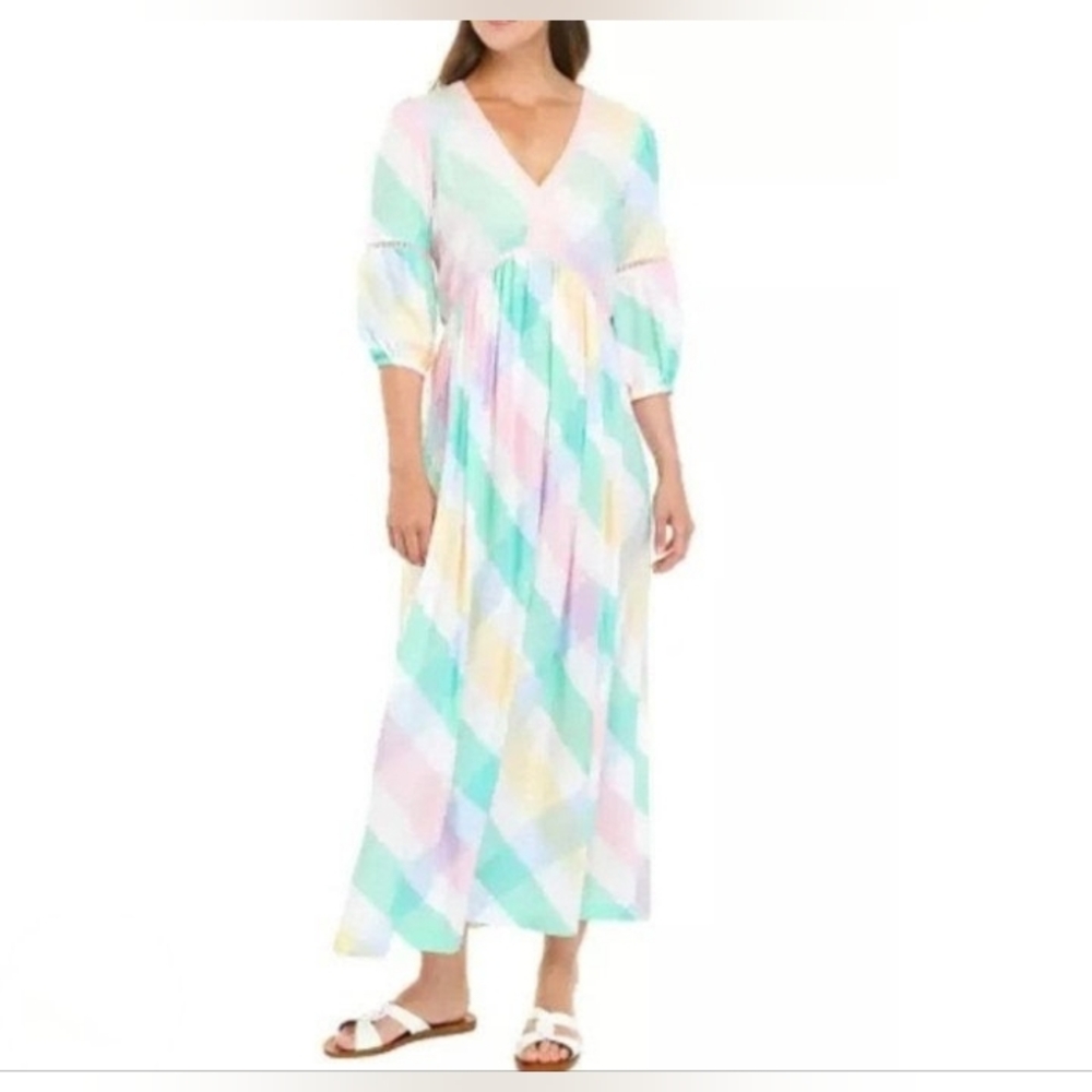 Colorful Pastel Dress Crown & Ivy Size small